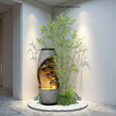 Axyaa Green Plants, High Simulation Indoor Landscape Decor for Entrance Balcony