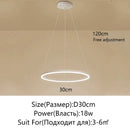 Axyaa Modern LED Pendant Chandelier for Living Room Restaurant Bedroom Lighting