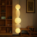 Axyaa Noguchi Pendant Light Vintage Wabi-sabi Chandelier for Living Room Bedroom