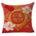 Axyaa Chinese New Year Cushion Cover Set - 40 cm & 45 cm