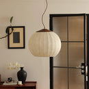 Axyaa French Style Fabric Pendant Lights for Dining, Bedroom, Study - Wabi Sabi Retro