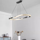 Axyaa Modern LED Pendant Chandeliers for Living Room and Dining Room
