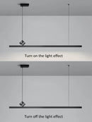 Axyaa Nordic LED Dining Chandelier Dimmable Pendant Lights for Living Room & Kitchen