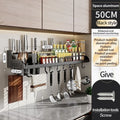 Axyaa Knife Stand Spice Rack Organizer Spoon Rest Hanging Organizers