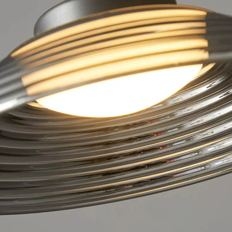 Modern Gray Glass Pendant Light by Axyaa - Dimmable, Changeable, Nordic Design