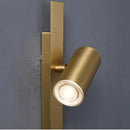 Axyaa Gold Copper LED Wall Light Modern Bedroom Living Room Decor Reading Lamps