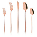 Axyaa Stainless Steel Cutlery Set - Fork Spoon Knife Dinnerware Flatware