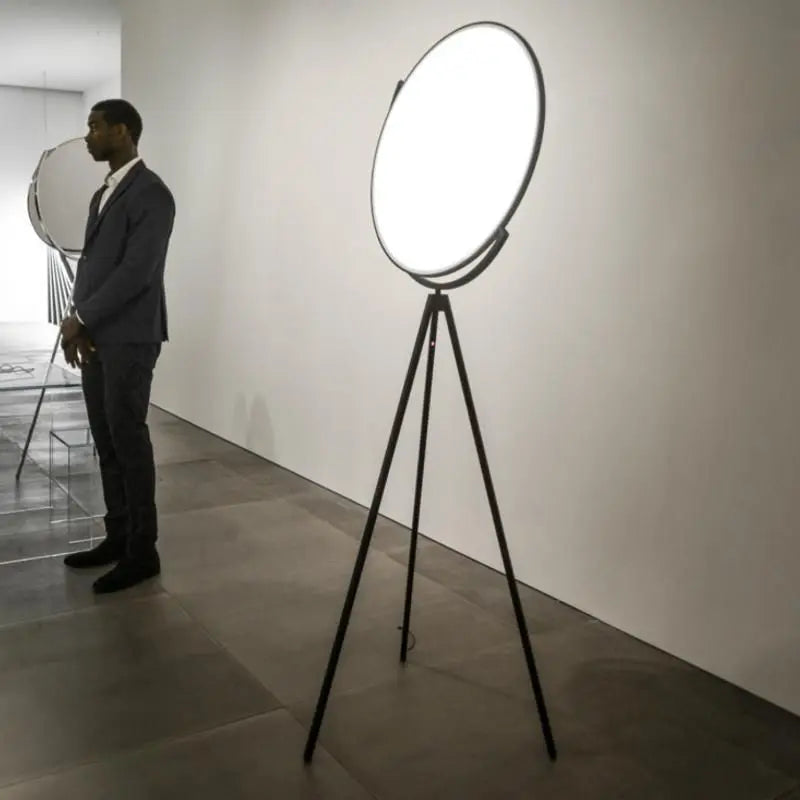 Axyaa Superloon LED Floor Lamp Tripod Art Decoration for Living Room