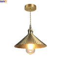 Axyaa Copper LED Pendant Light for Modern Living Spaces