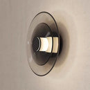 Axyaa Glass Wall Lamp: Nordic Minimalist LED Light for Modern Living Room