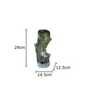 Axyaa Transparent Glass Vase Desk Decoration for Floral Arrangement & Hydroponics