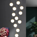 Luxury Nordic Villa Chandelier - Axyaa Living Room Hanging Lights