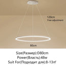 Axyaa Modern LED Pendant Chandelier for Living Room Restaurant Bedroom Lighting