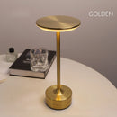 Axyaa Rechargeable Cordless LED Table Lamp with USB Chargers - Portable & Bright