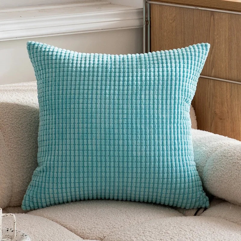 Decorative Square Pillow Cover, Axyaa Brand, Contemporary Style, 45x45CM Throw Pillow Cover