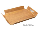 Axyaa Water Willow Bakery Tray: Stylish Rectangle for Hotel & Restaurant