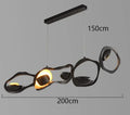 Axyaa Nordic Style Chandelier - Creative Minimalist Lighting Fixture for Living Room & Dining Room