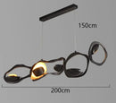 Axyaa Nordic Style Chandelier - Creative Minimalist Lighting Fixture for Living Room & Dining Room
