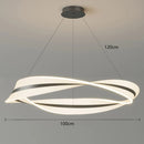 Axyaa Modern LED Pendant Light Chandeliers for Living and Dining Room Lighting