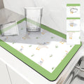 Axyaa Christmas Gingerbread Pumpkin Absorbent Drying Mat