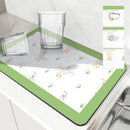 Axyaa Christmas Gingerbread Pumpkin Absorbent Drying Mat