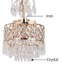 Crystal Nordic Pendant Light by Axyaa for Home Living Room Dining, Modern Ceiling Chandelier
