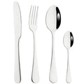Axyaa Rainbow Mirror Cutlery Set - 4Pcs Stainless Steel Dinnerware Flatware