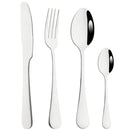 Axyaa Rainbow Mirror Cutlery Set - 4Pcs Stainless Steel Dinnerware Flatware