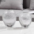 Axyaa Desktop Glass Vase Decoration Ornament Hydroponic Decor Dried Flower Vase Bouquet