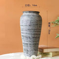 Axyaa Ins Style Ceramic Floor Vase for Home Decor & Living Room Art