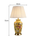 Axyaa Ceramic Desk Lamp: Luxury Classical Table Light for Bedroom, Living Room & Home Décor