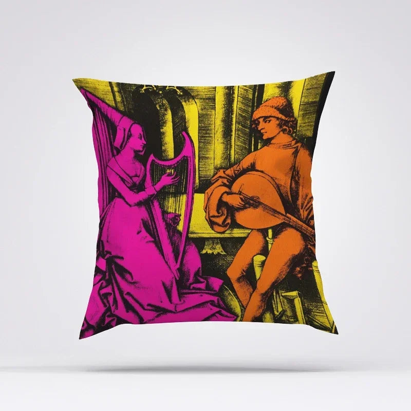 Axyaa Retro Decorative Pillow Cover for Sofa - Fall Cushion Case Collection