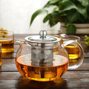 Axyaa Stainless Steel Tea Infuser - High-Quality Tea Strainer with Cover