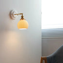 Axyaa Copper Arm LED Wall Sconce for Bedroom Bathroom Mirror
