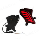 Axyaa LED Rear Bumper Reflector Toyota Highlander Dynamic Signal Light