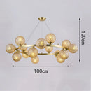 Axyaa Dining Room Chandelier Ceiling Lamps Pendant Lights Indoor Lighting Fixtures