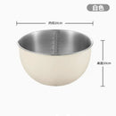 Axyaa Stainless Steel Mixing Bowl with Scale - Kitchen Utensils for Tableware