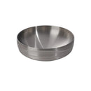 Axyaa Double Layer Cold Noodle Bowl - Stainless Steel Korean Style Soup Salad Bowls