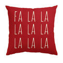 Axyaa Red Christmas Pillows - Soft Cushion Covers for Home Decor