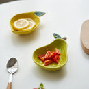 Handcrafted Ceramic Fruit Seasoning Dish Set by Axyaa - Home Specialty Tableware