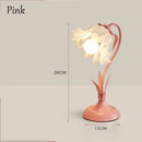 Axyaa LED Flower Table Lamp in 3 Colors for Bedroom, Living Room, Study