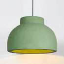 Axyaa Nordic Style Green Pendant Light 30cm Semi-Circular Bowl Shaped Led Light