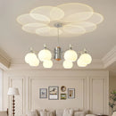 Axyaa Cream Nordic Retro Chandelier for Living Room, Bedroom, Dining Room