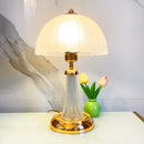Axyaa Modern Acrylic Glass Table Lamp for Bedroom and Living Room