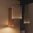 Axyaa Nordic Tassel Chandelier: Minimalist Line Art Pendant Lamp for Home Decor