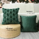 Axyaa Pumpkin Plush Throw Pillow Cover for Cozy Home Decor