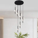 Axyaa Rotating Pendant Light for Staircase Villa Living Room Dining Room