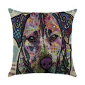 Axyaa Animal Print Pillow Cover: Stylish Sofa & Chair Linen Cushion Cover Art