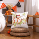 Pumpkin Embroidered Halloween Pillowcase Set by Axyaa