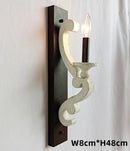 Axyaa 9-Light Wood Farmhouse Chandelier: Rustic Ceiling Hanging Lamp for Dining Room